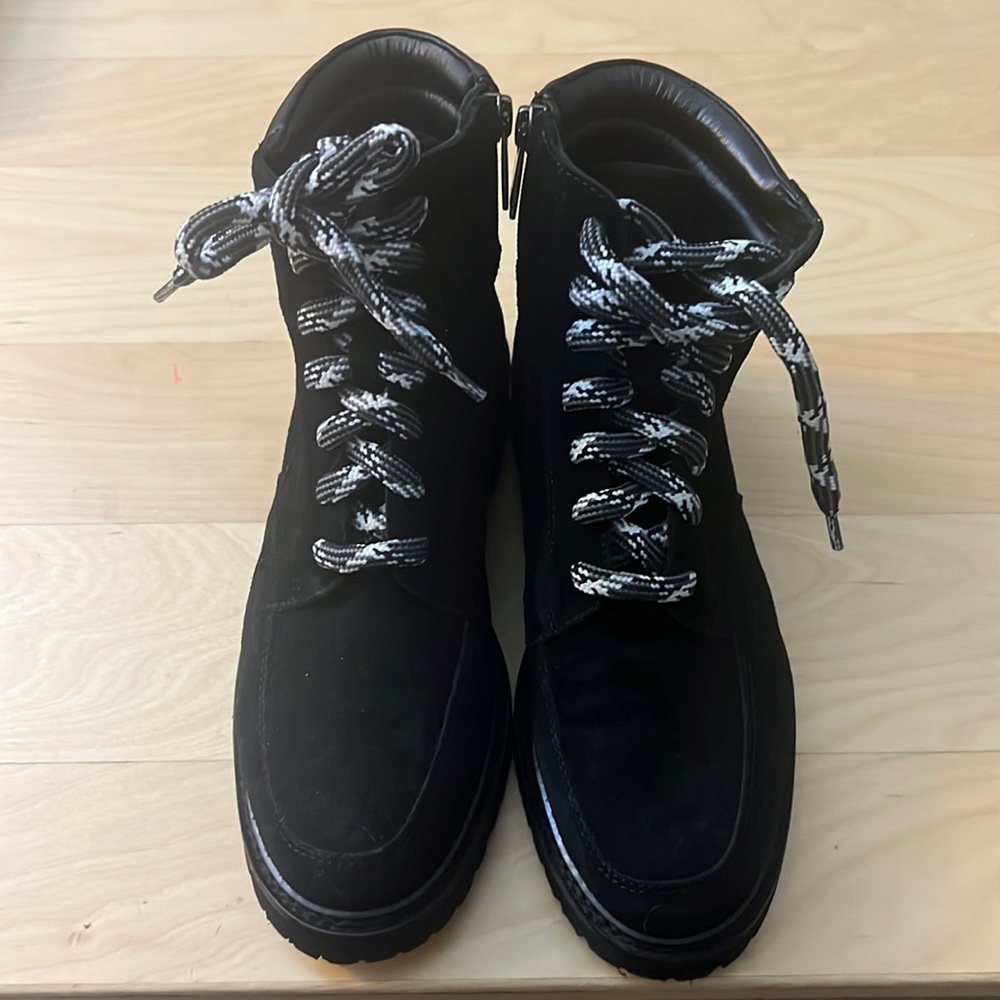 Aquatalia Suede Moto boots size 7